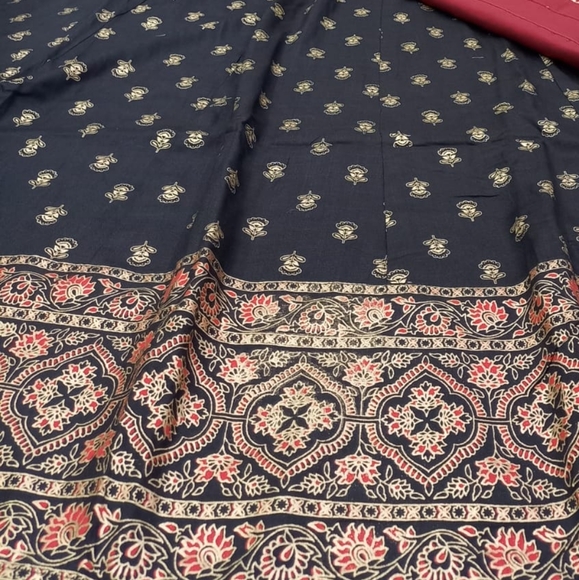 New long dress kurti black with dupatta - Picture 3 of 3